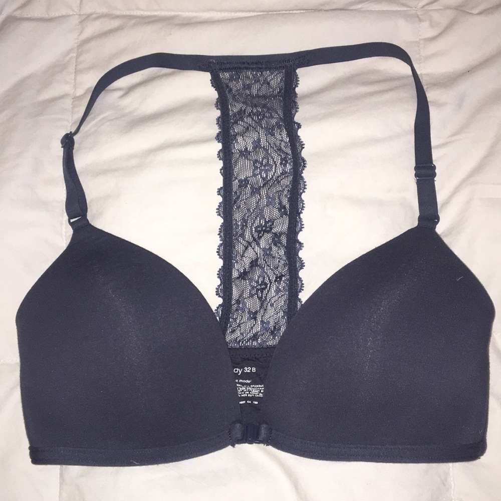 GapBody Modal Wireless Lace T-Strap Bra